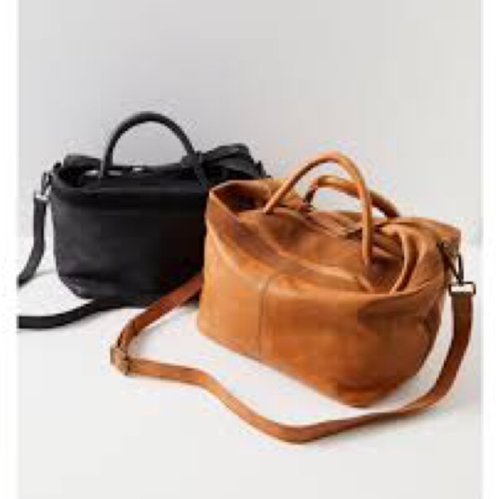 ✨Host Pick ✨Free People Logan Leather Tote